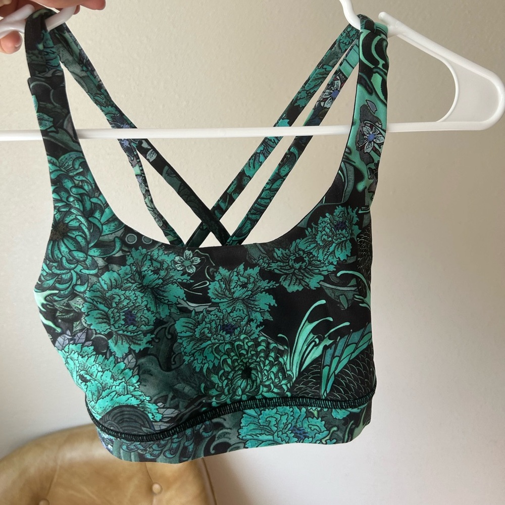 Botanical Lululemon Sports Bra